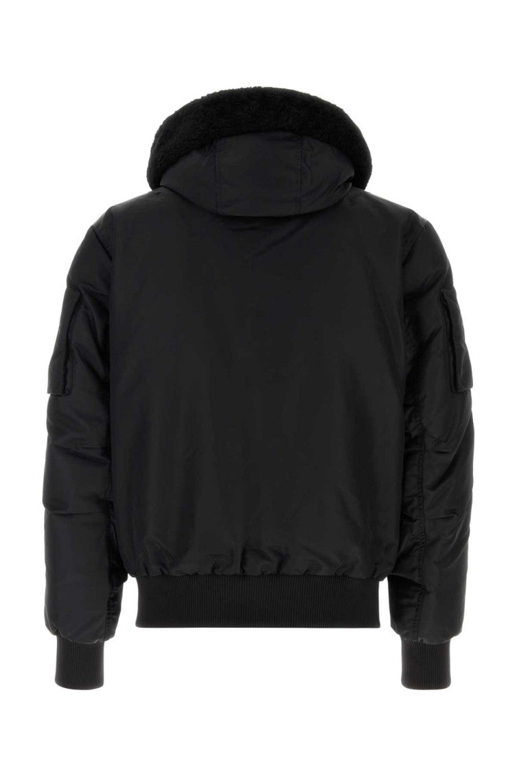 Black Hood Down Jacket 2