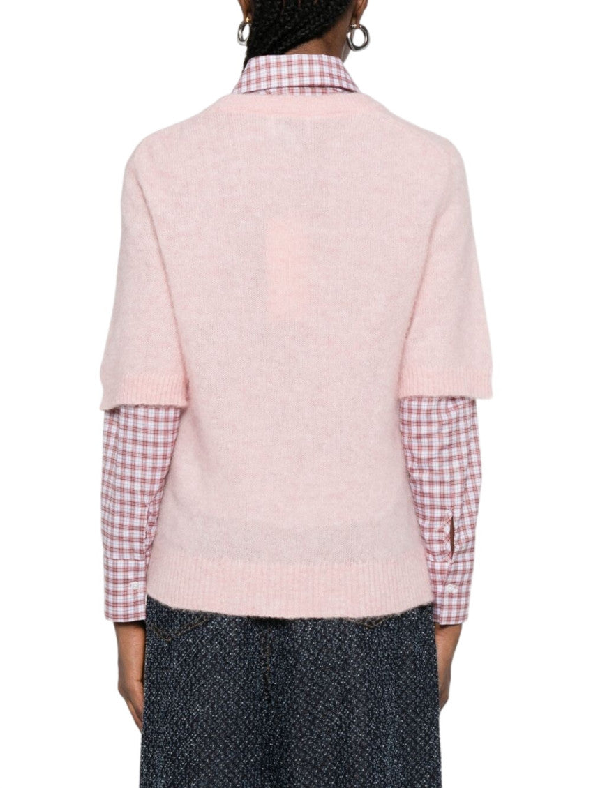Pink Graphic Crew Neck T-Shirt 2