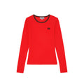 Red Logo Crew Neck T-Shirt 1