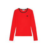 Red Logo Crew Neck T-Shirt 1