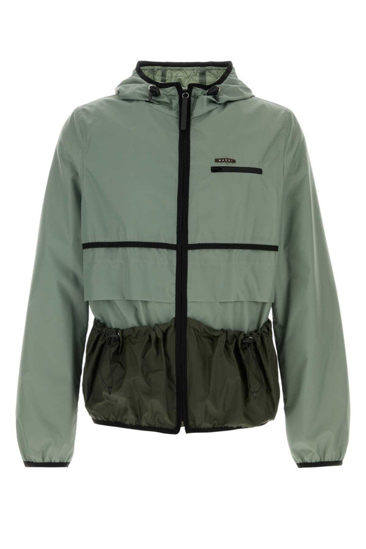 Green Regular Hood Jacket 1