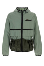 Green Regular Hood Jacket 1