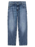 Blue Relaxed Mid Rise Jeans 1