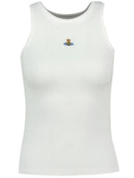White Round Neck Top 1
