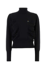 Black Turtle Neck Top 1
