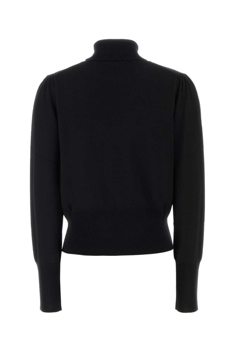 Black Turtle Neck Top 2