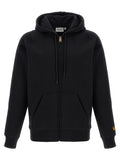 Black Logo Regular Hoodie 1