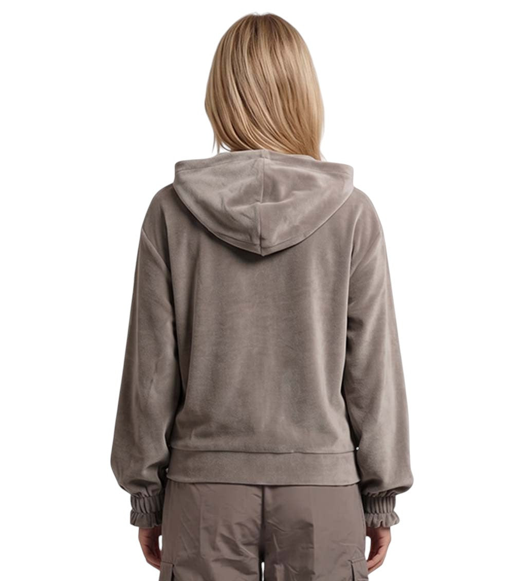 Dark Grey Hood Sweatshirt 2