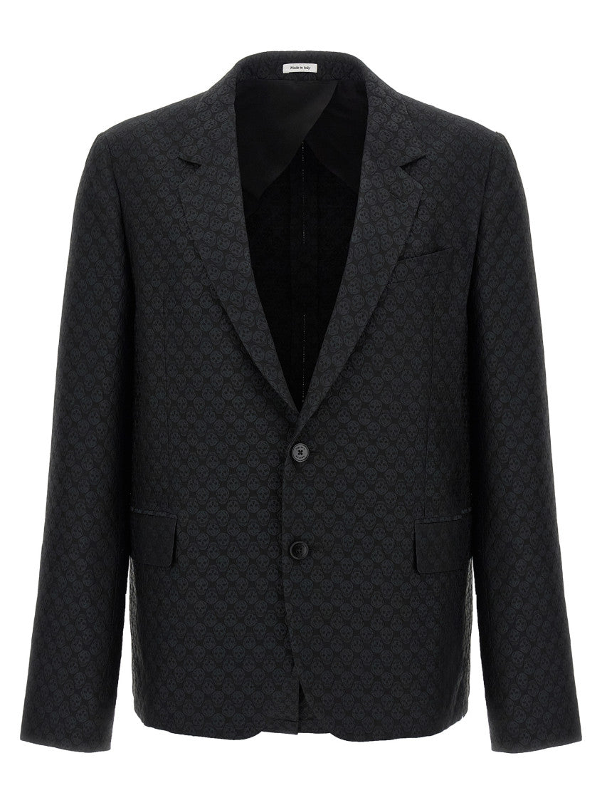 Black Single Breasted Blazer 1