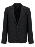 Black Single Breasted Blazer 1