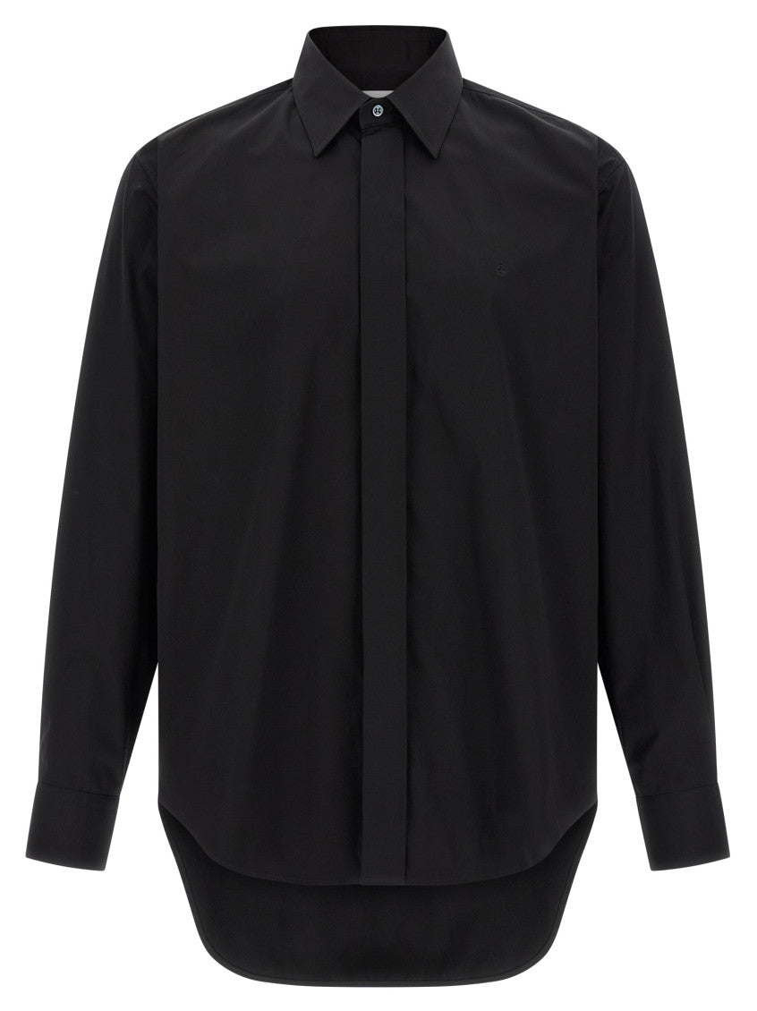 Black Relaxed Logo Shirt 1