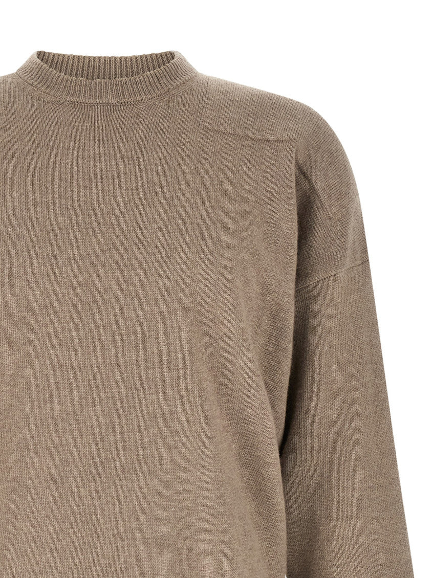 Beige Crew Neck Sweater 3