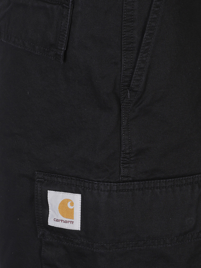 Black Regular Solid Shorts 3