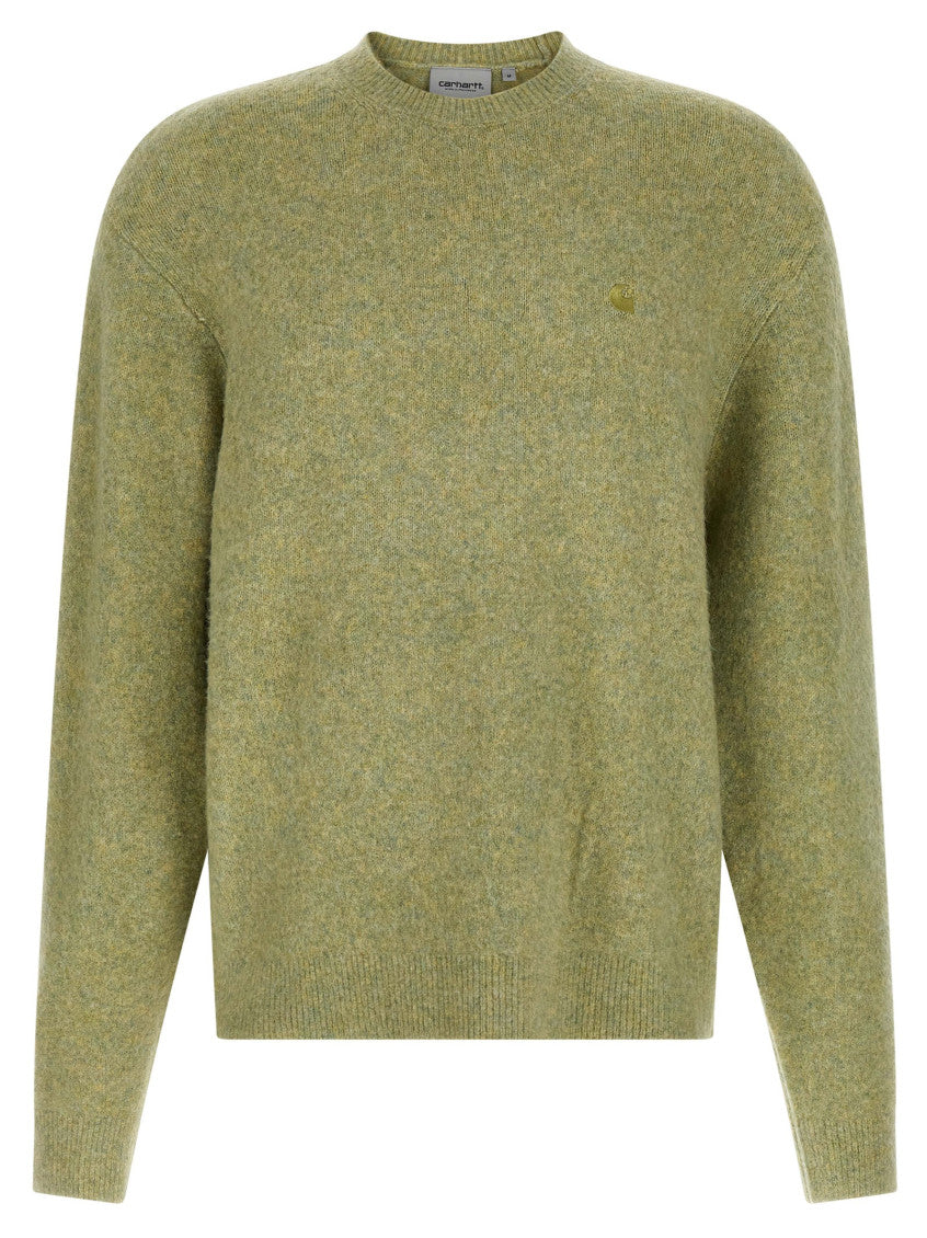 Green Crew Neck Sweater 1