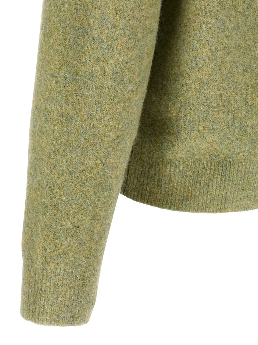 Green Crew Neck Sweater 4