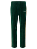 Green Straight Track Pants 1