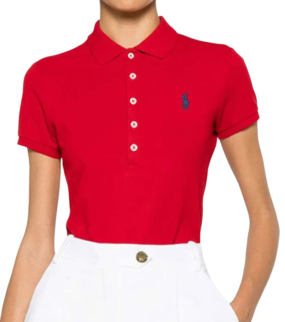 Red Logo Shirt Collar Polo 3