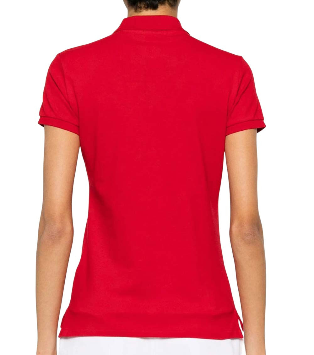 Red Logo Shirt Collar Polo 4