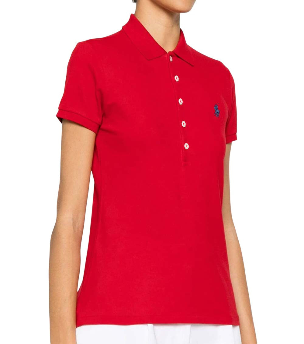 Red Logo Shirt Collar Polo 5