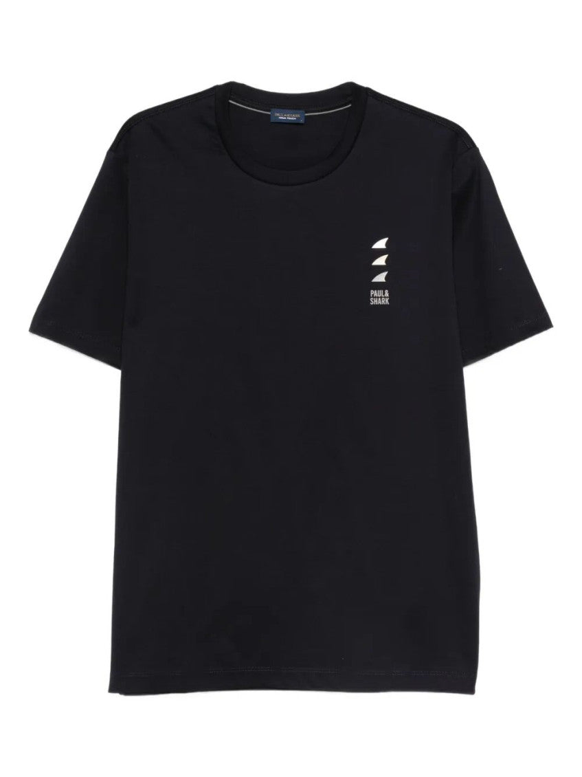 Black Crewneck Logo T-Shirt 1
