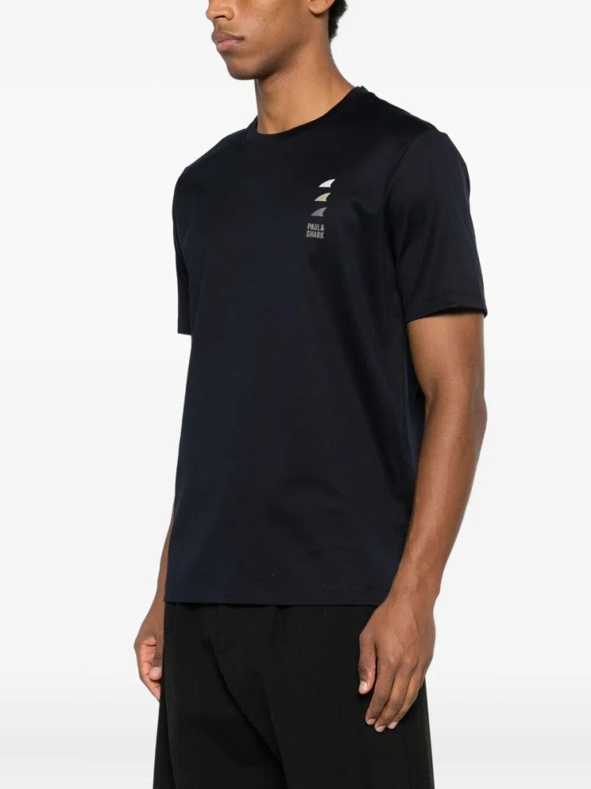 Black Crewneck Logo T-Shirt 2