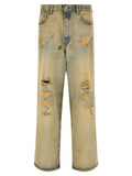 Yellow Kuroki Distressed Jeans 1