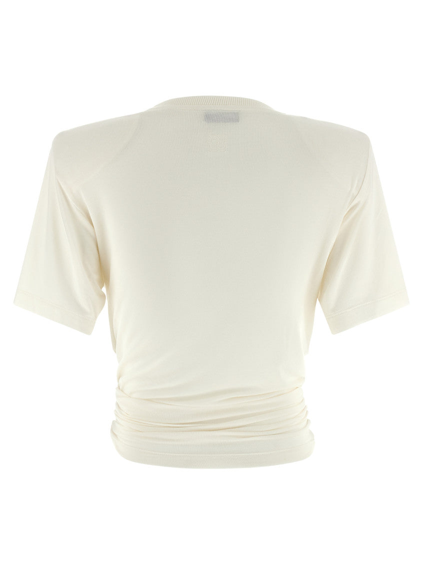 White Crew Neck T-shirt 2