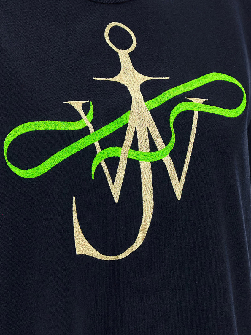Navy Blue Logo T-shirt 4