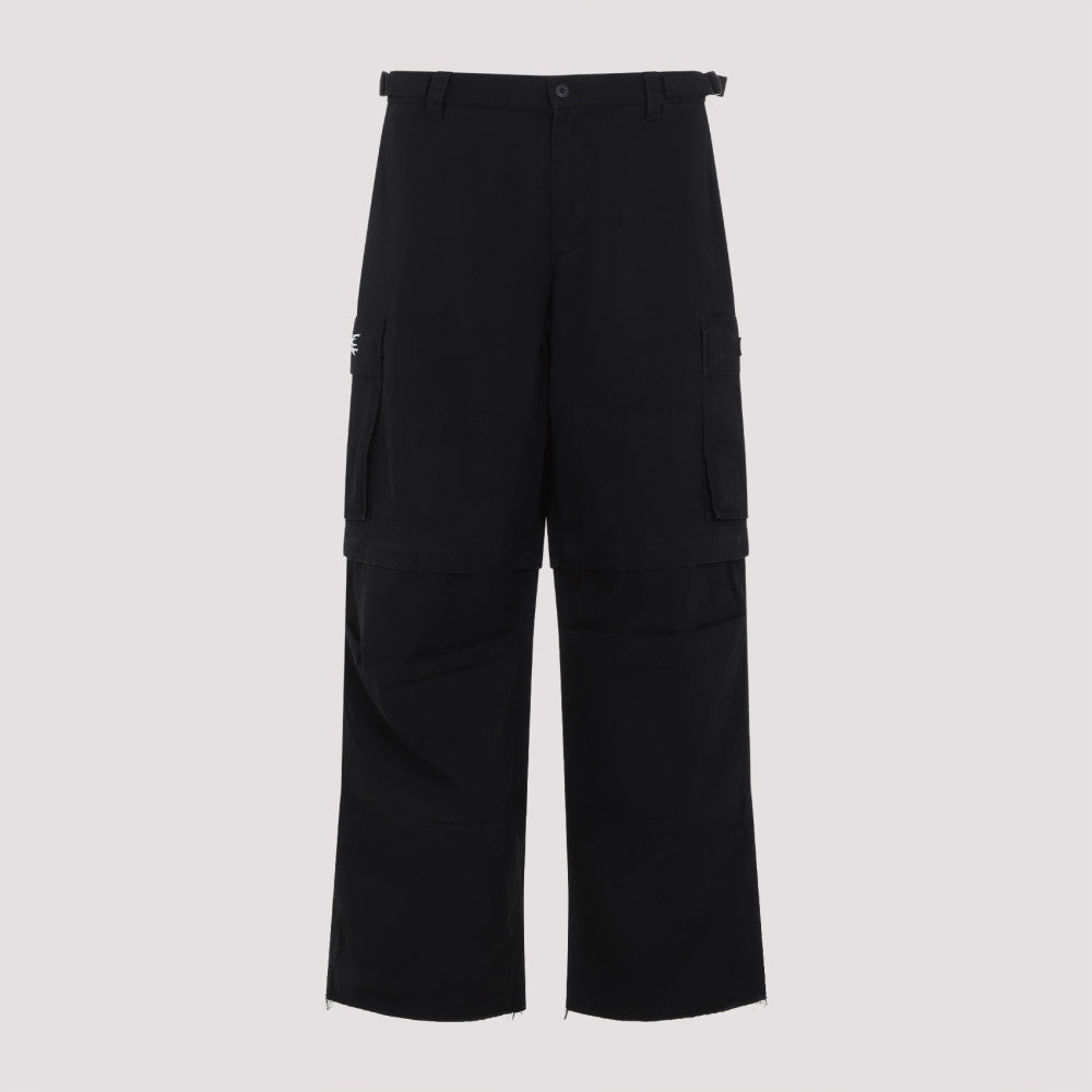 Black Intermission Cargo Cotton Pants 2