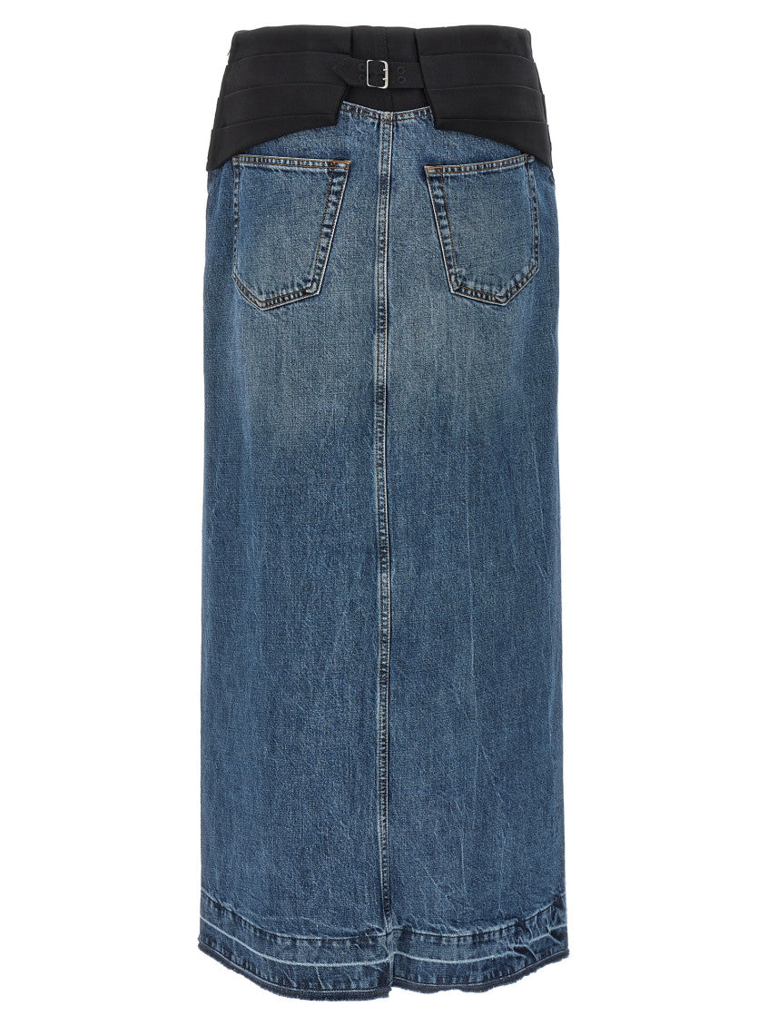 Blue Tuxedo skirt 2
