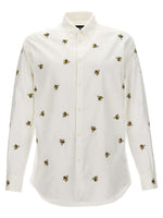 White Fruit Embroidery Shirt 1