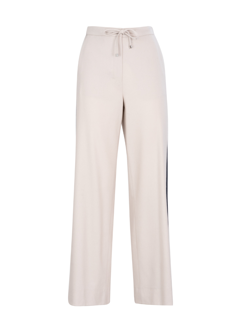 Off White Filippa soft flannel trousers 1