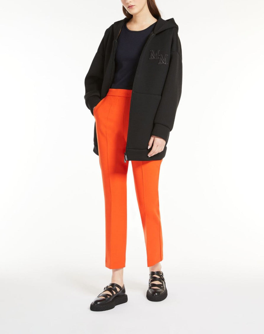 Orange Ankle-length Trousers 2
