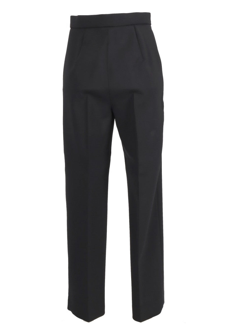 Black Slim-fit Stretch-wool Trousers 3