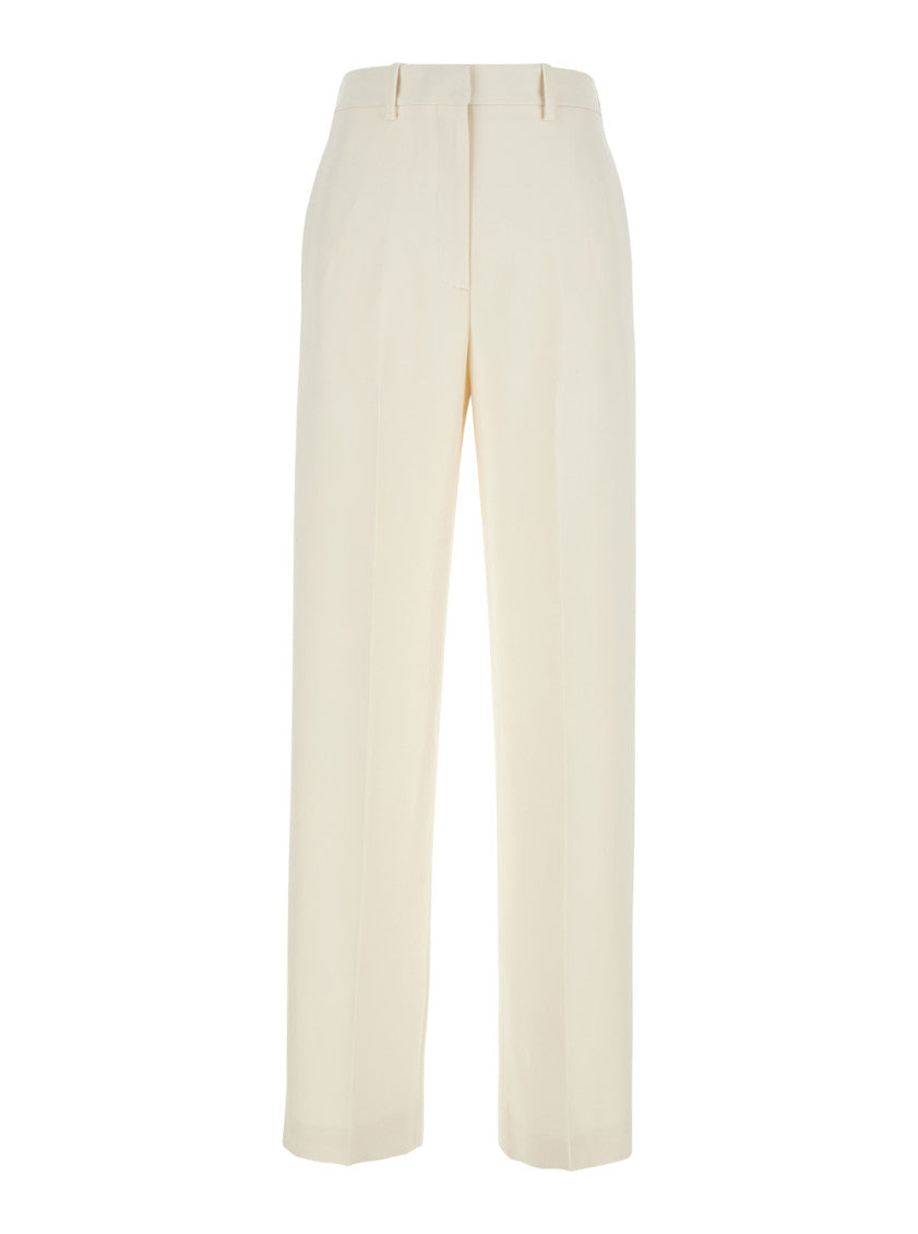 White  Pants With Belt Loops 1