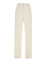 White  Pants With Belt Loops 1