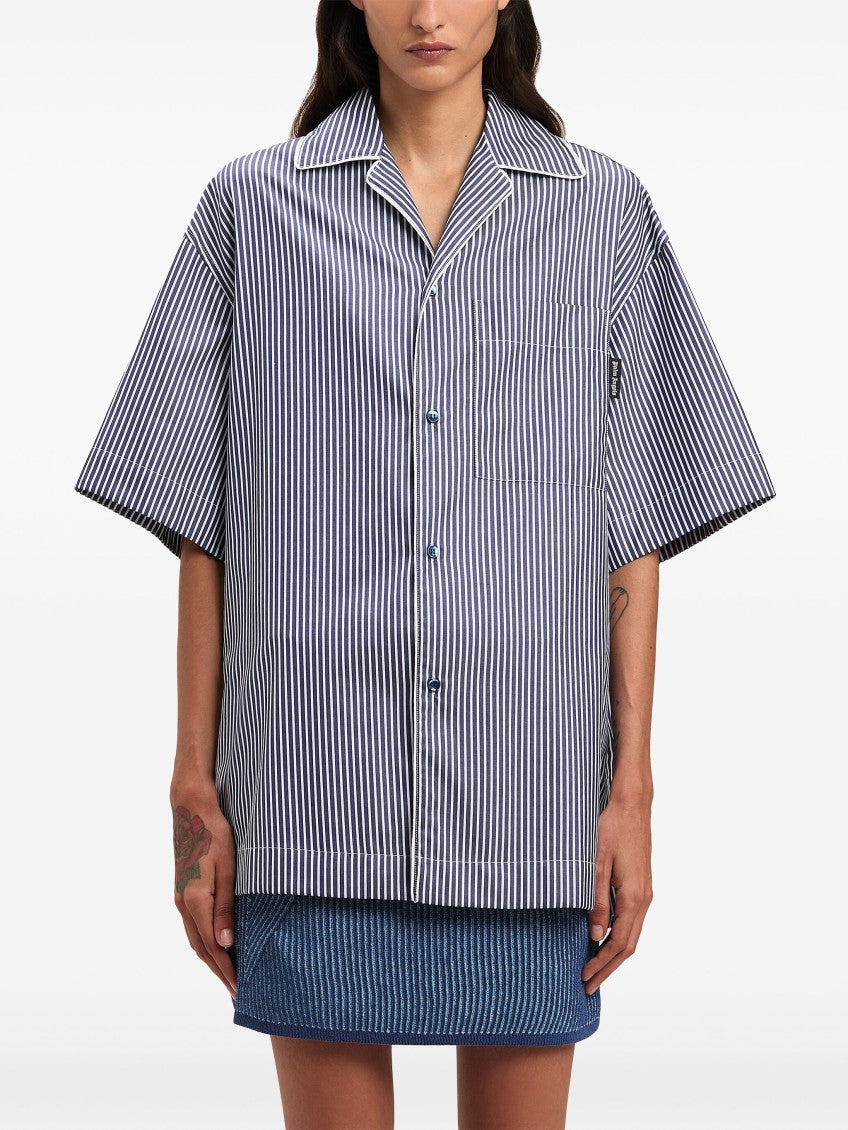 Navy Stripe Shirt 3