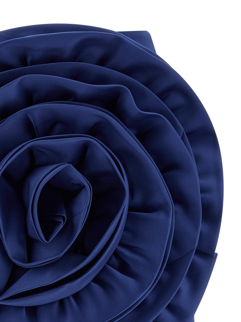 Blue Maxi Flower Skirt 3