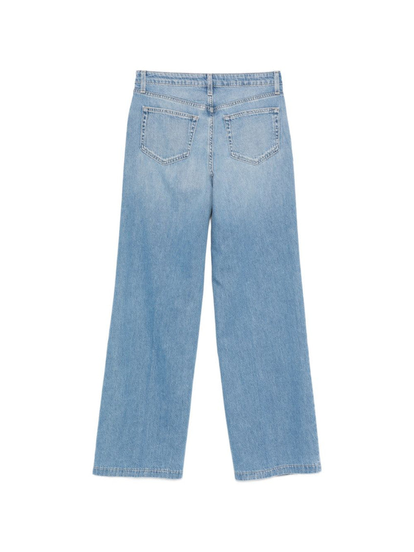 Light Blue Scottie Denim Jeans 2