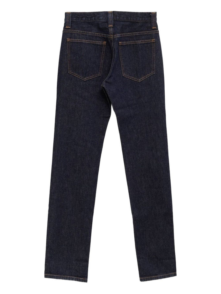 Blue Straight leg Jeans 2