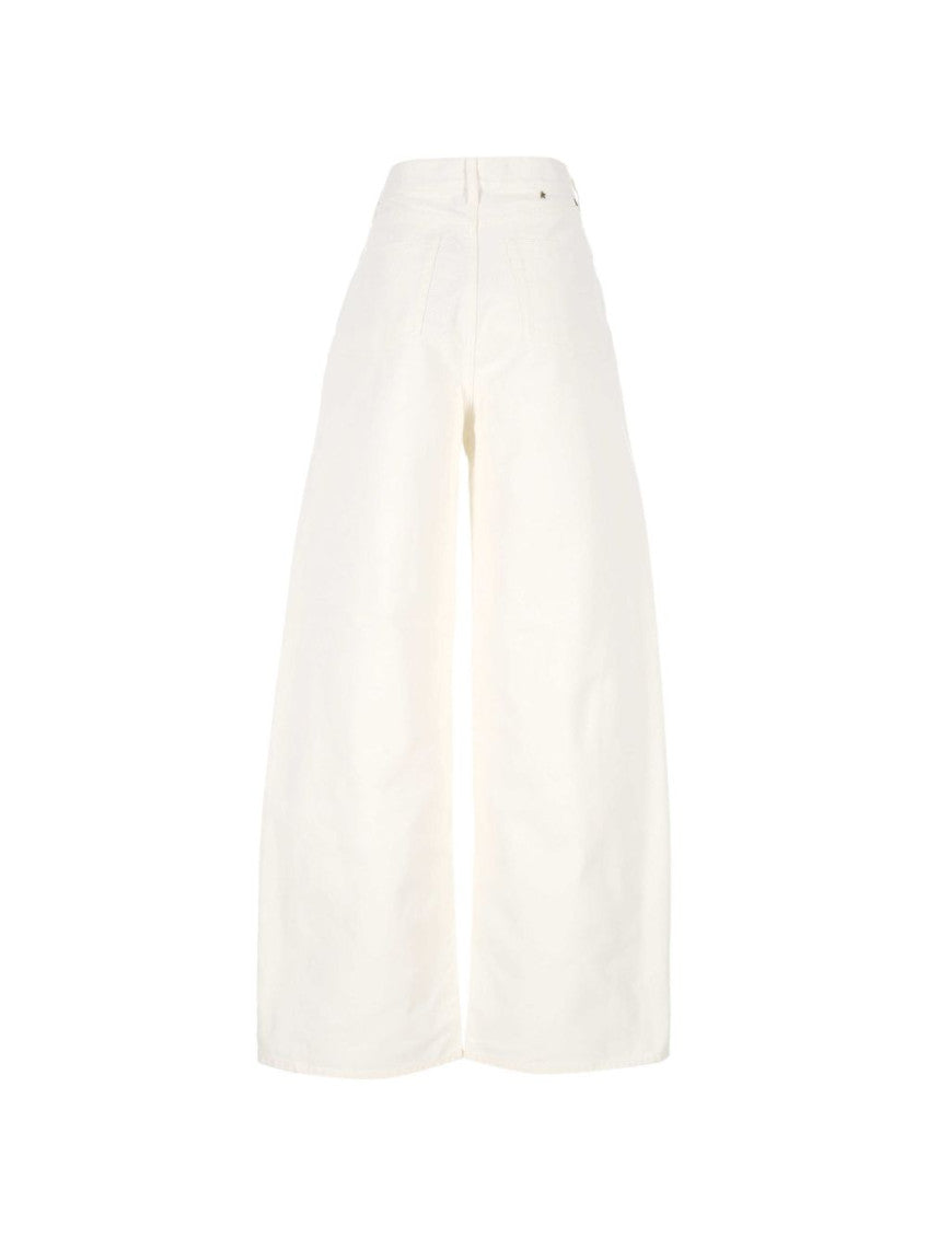 White Wide Leg Jeans 3