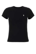 Black Crew Neck Logo T-Shirt 1