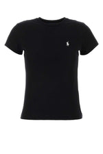 Black Crew Neck Logo T-Shirt 1