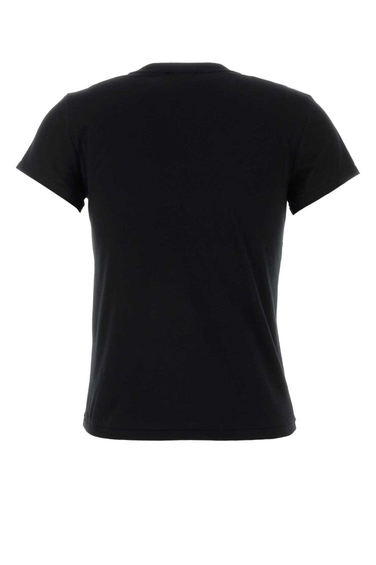 Black Crew Neck Logo T-Shirt 2