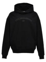 Black Logo Print Hoodie 1