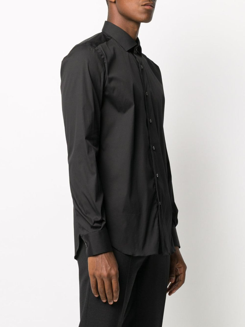 Black Slim Fit Shirt 3
