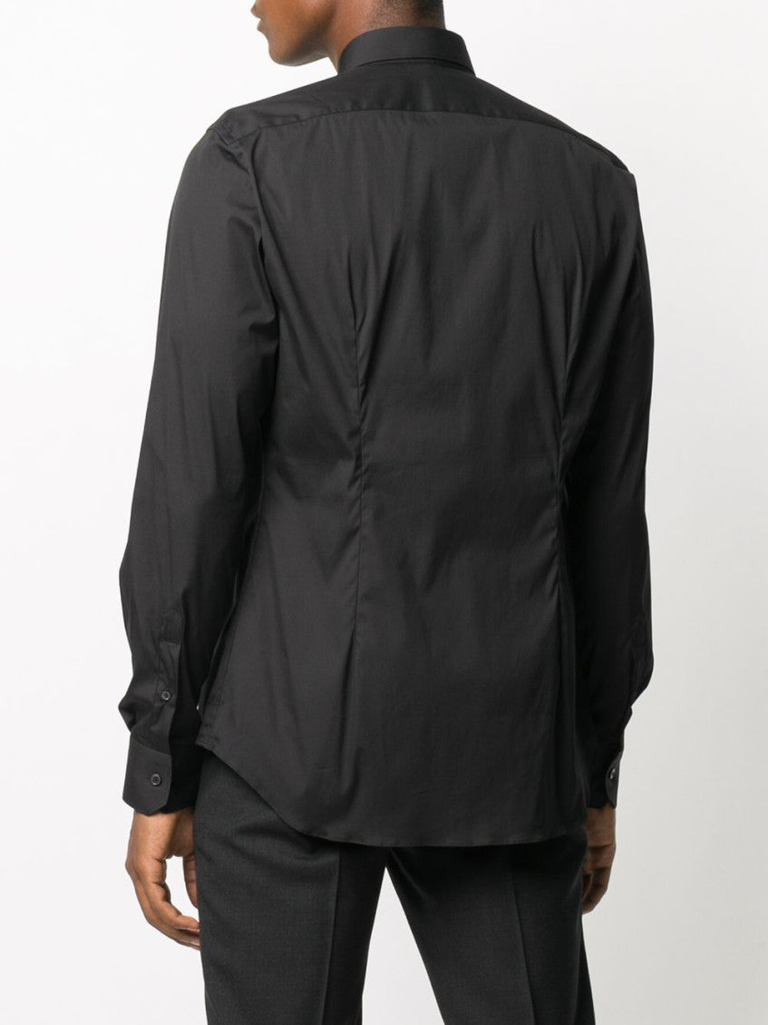 Black Slim Fit Shirt 4
