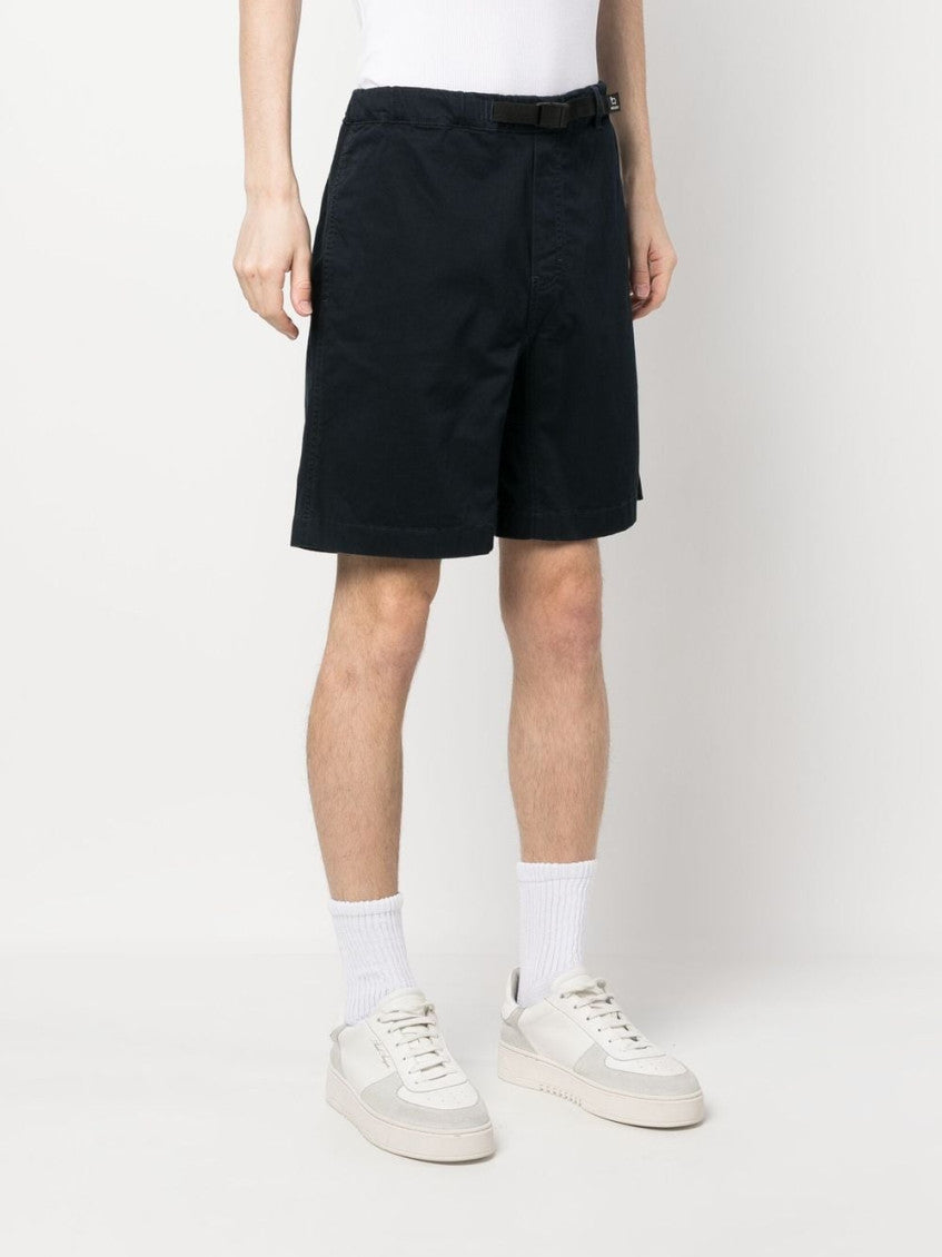 Navy Blue Waist-strap Shorts 2