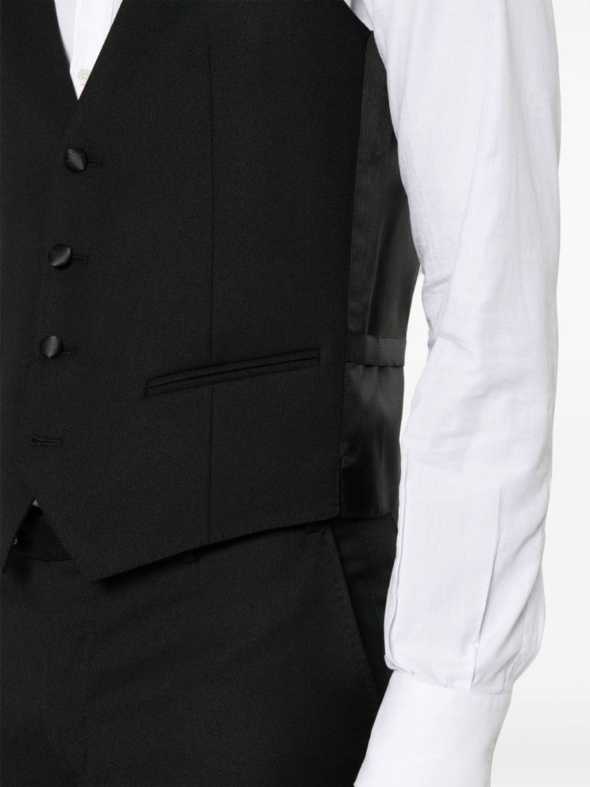 Black Dart Detail Suit 4