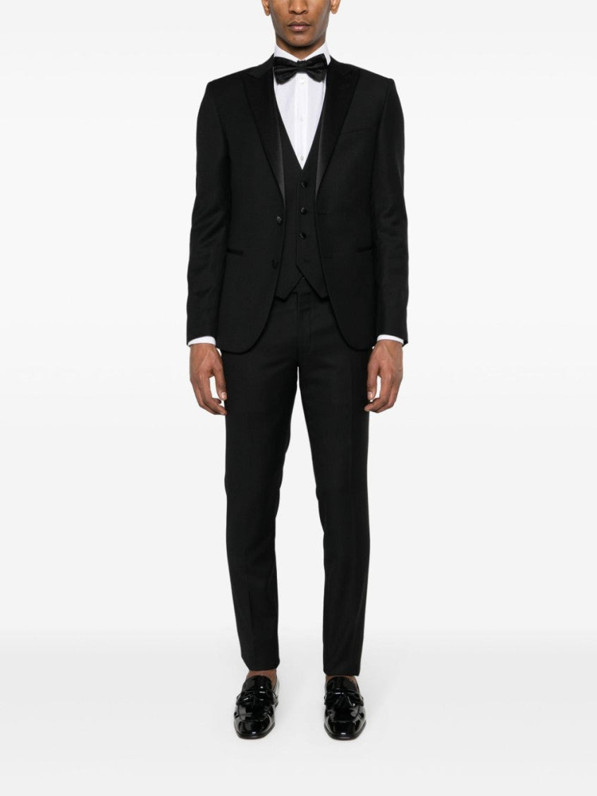 Black Dart Detail Suit 6